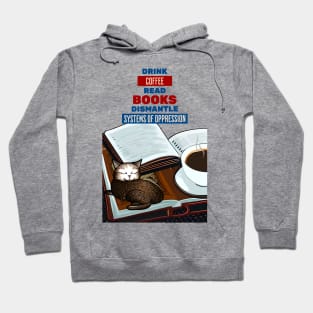 Coffee and book Hoodie